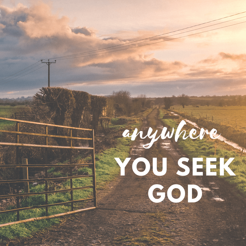 altar is anywhere you seek god