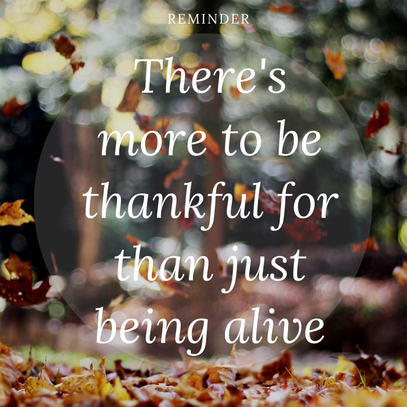 more to be thankful for