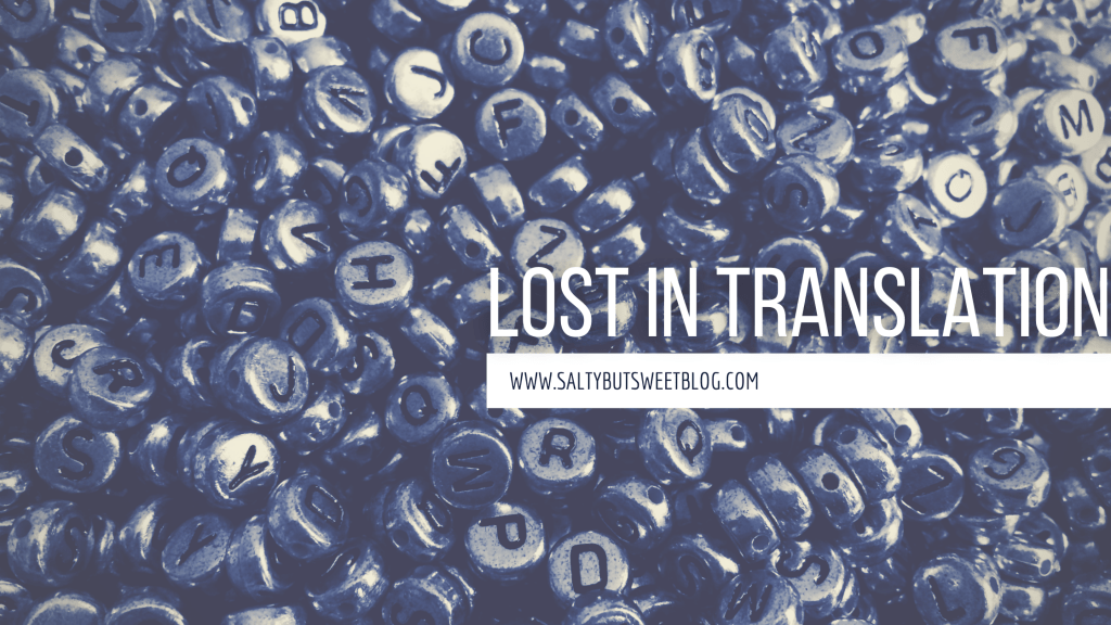 Lost in Translation