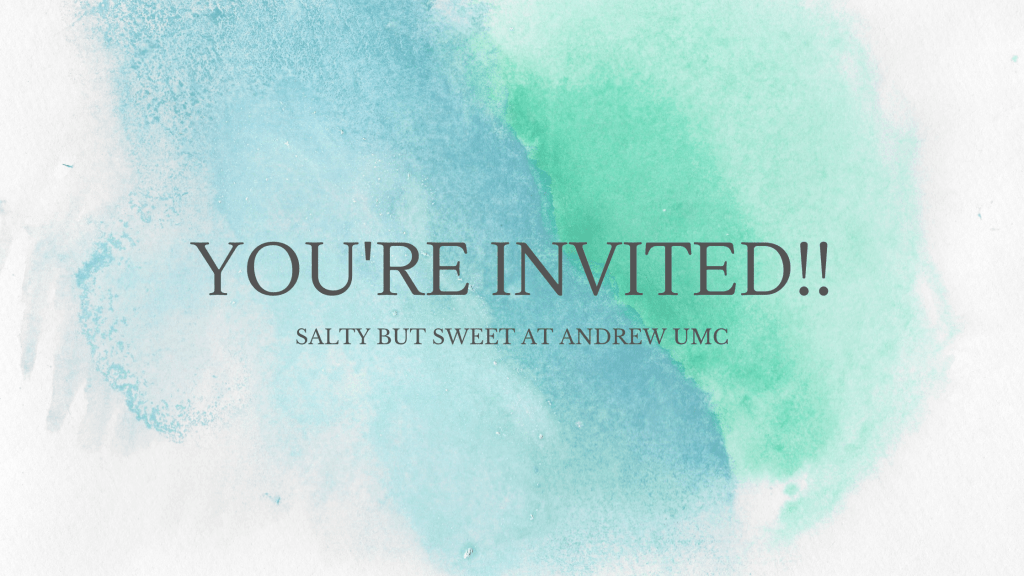 WORSHIP AT ANDREW UMC 7/25/21 @&nbsp;10AM